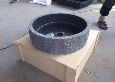 China Anunció alrededor del lavabo gris oscuro de piedra natural del granito del cuarto de baño G654 Padong del fregadero proveedor