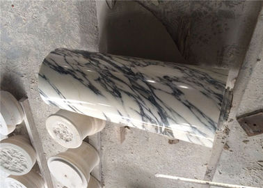 China Mármol de piedra natural de mármol de Arabescato para la columna redonda grande prefabricada proveedor