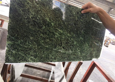 China Construcción fácil de piedra ultra fina verde natural del mármol para el panel de pared proveedor