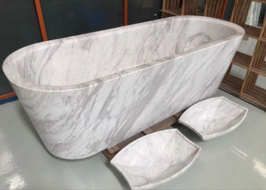 China Tipo libre material pulido del mármol de piedra natural de lujo de la bañera del tratamiento proveedor