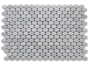 China baldosa de mosaico de mármol de los 30x30cm, instalación fácil redonda de las tejas de mosaico proveedor
