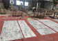 Anunció las tejas de mármol blancas de piedra naturales del cartabón del piso del tamaño de los 60x60cm  proveedor