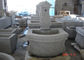 Fuente de agua del granito del pedestal, dimensión modificada para requisitos particulares piedras decorativas del jardín proveedor