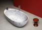 Limpieza fácil modificada para requisitos particulares fregadero de piedra natural moderno del tamaño del mármol de la forma proveedor