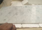 Baldosas de mármol blancas pulidas italianas de Carrara de las tejas de piedra naturales blancas proveedor